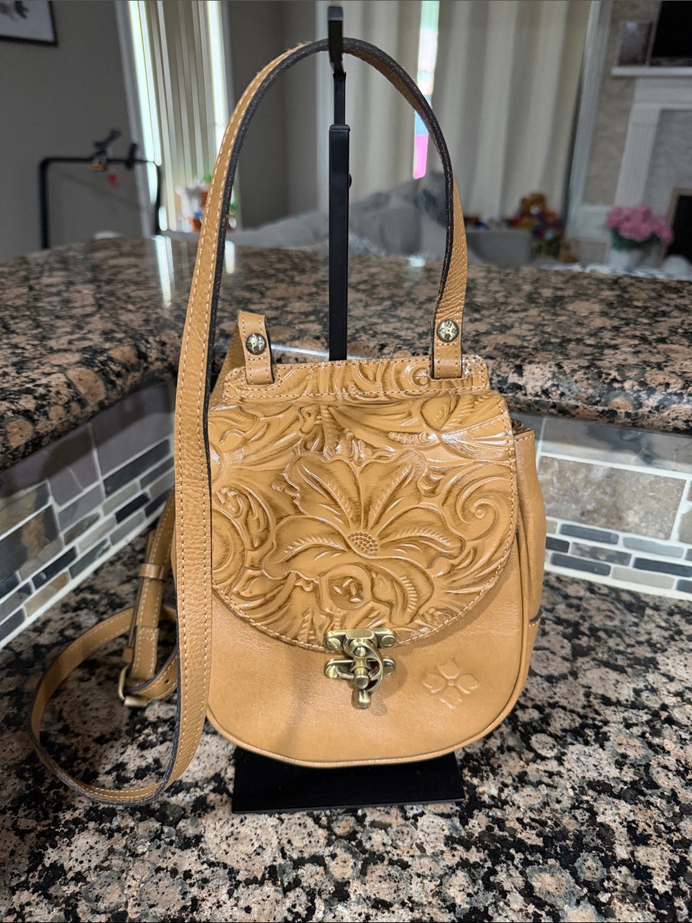 Patricia Nash Bags Nash Rocca Saddle Crossbody Bag